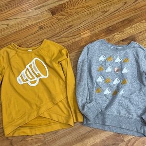 CHEER BUNDLE SWEATSHIRTS SZ L & M like new!!!